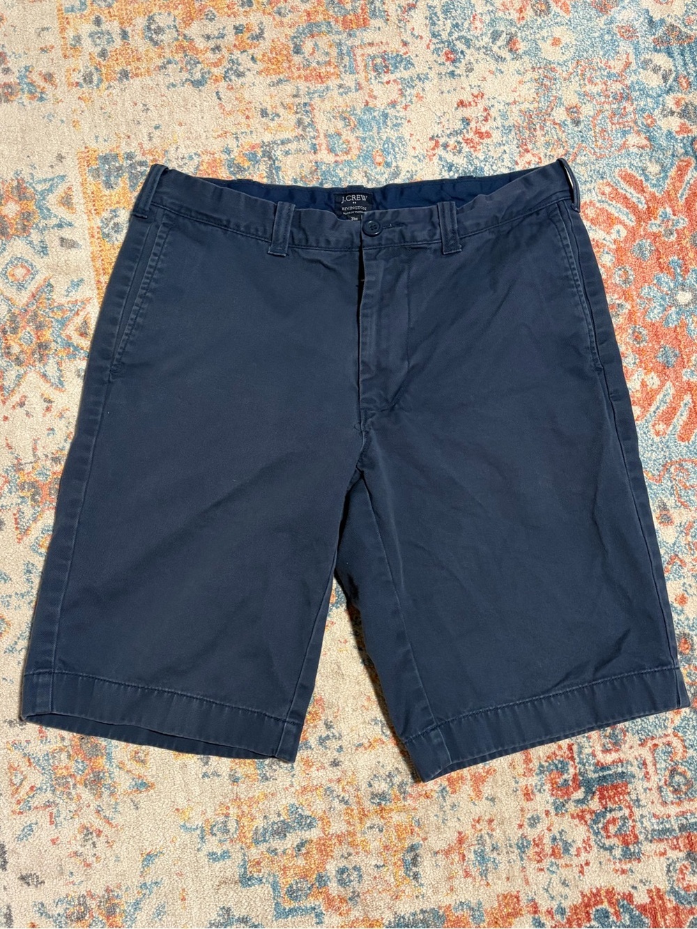 J.Crew Rivington blue cotton shorts